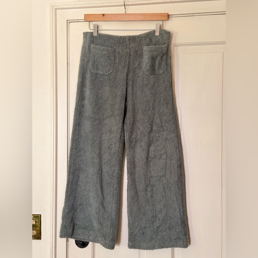 Simone Fan Pocket Pants ( Dusty Blue)